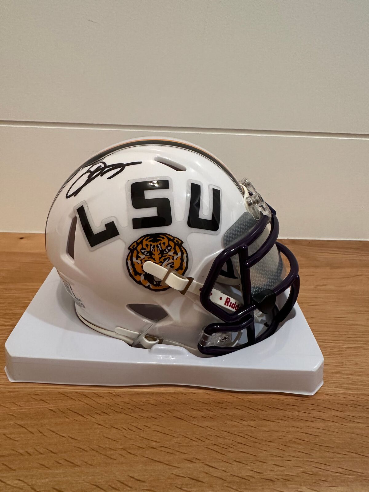 Odell Beckham Jr. Signed LSU Tigers Riddell Mini Helmet – Beckett Witnessed COA
