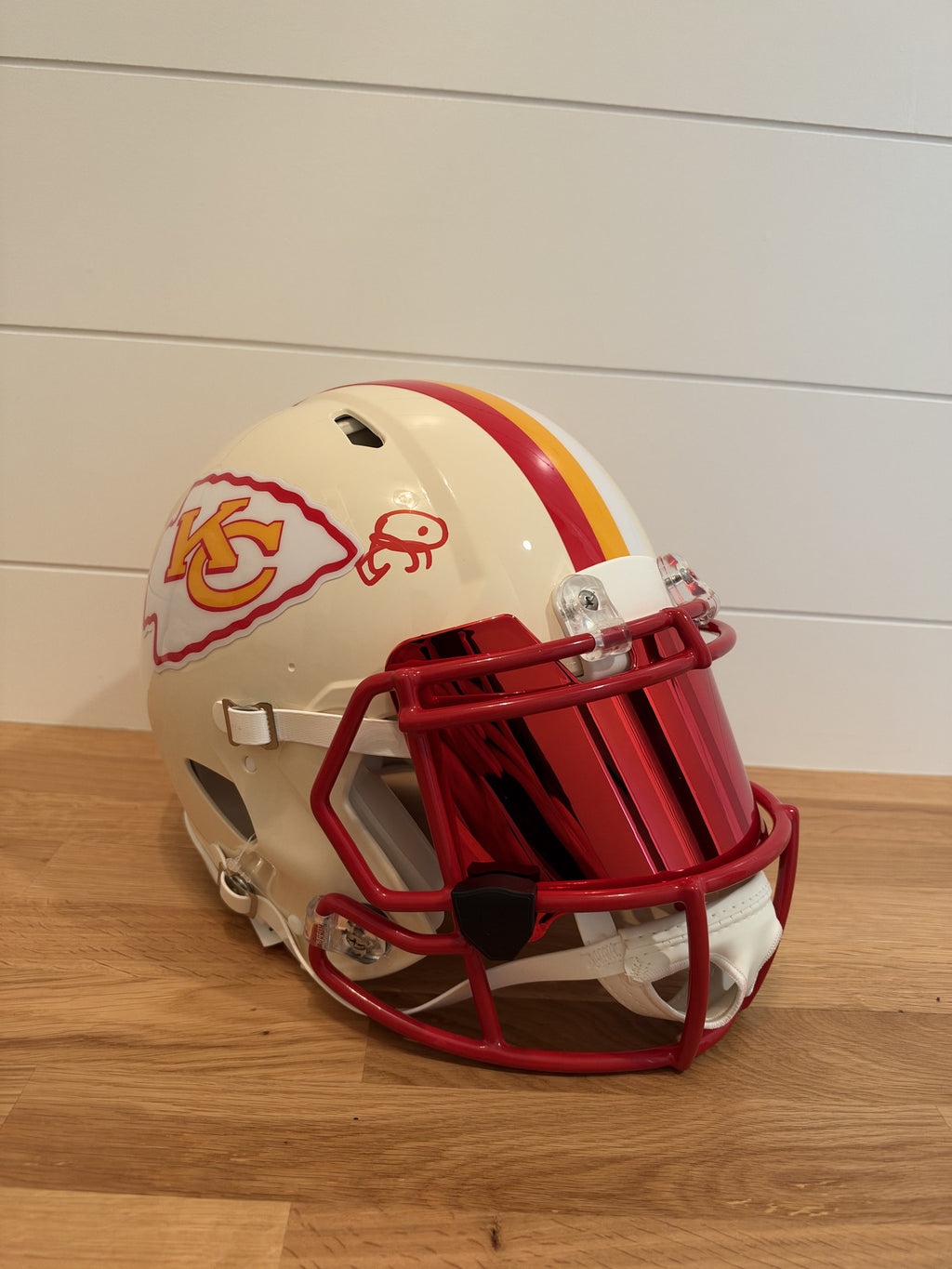 Andre Rison Signed Chiefs Retro Riddell Speed Authentic Full Size Helmet JSA