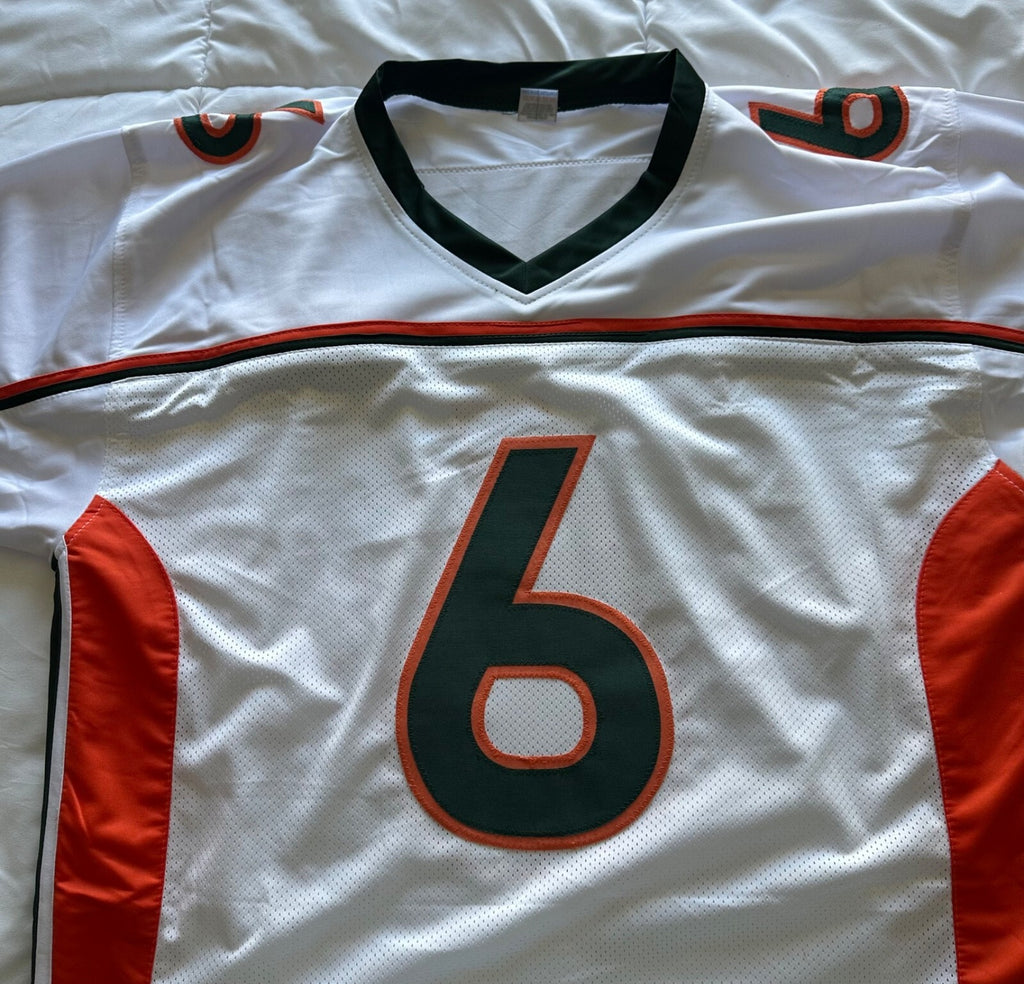 Antrel Rolle Signed Miami Hurricanes Jersey – Leaf Witnessed COA