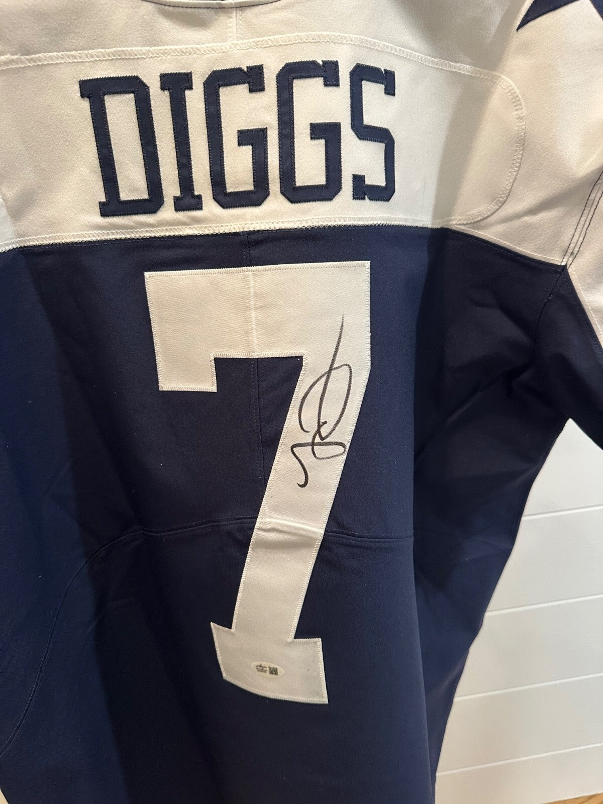 Trevon Diggs Signed Dallas Cowboys Nike Elite Jersey – Leaf Witnessed