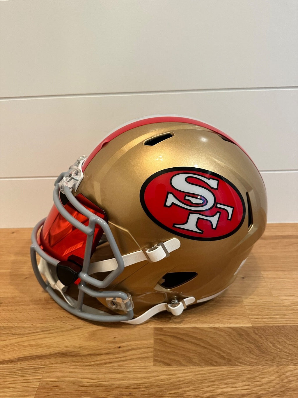 Rickey Jackson Signed 49ers Full Size Replica Helmet – HOF 2010 – Schwartz COA
