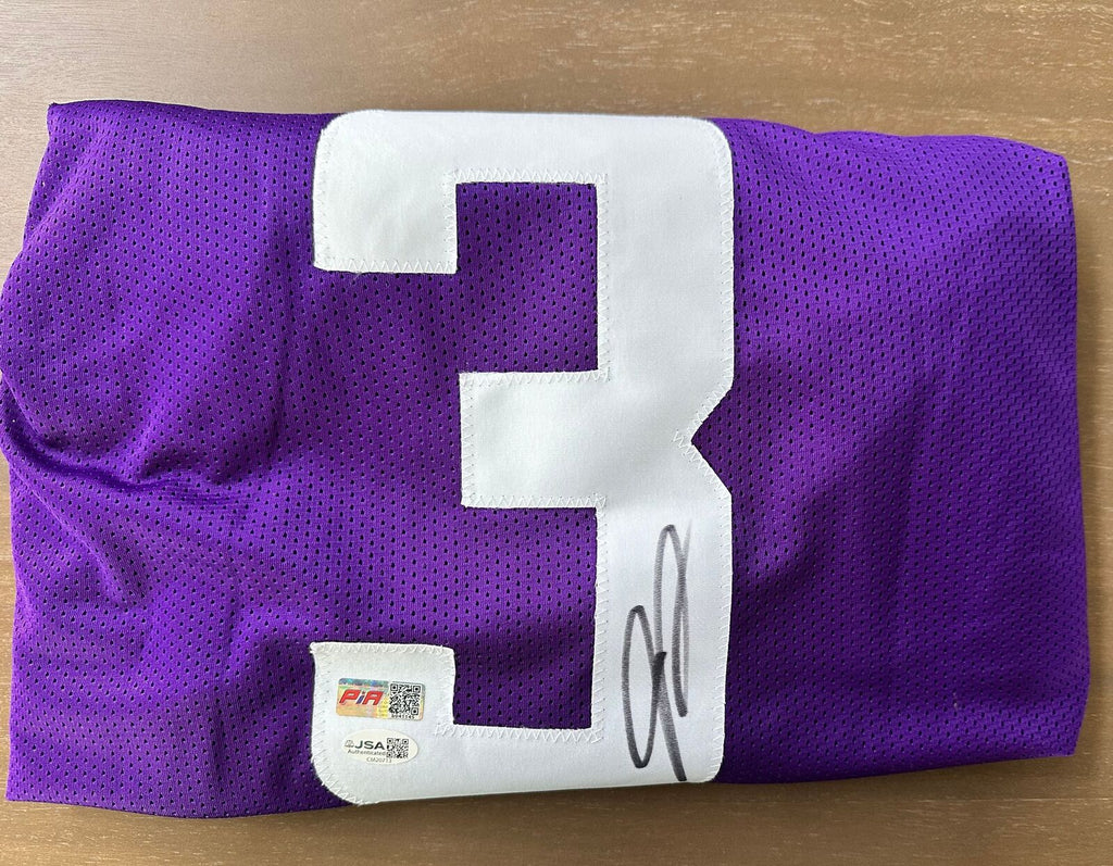 Jordan Addison Signed Vikings Jersey #3 – JSA Authenticated