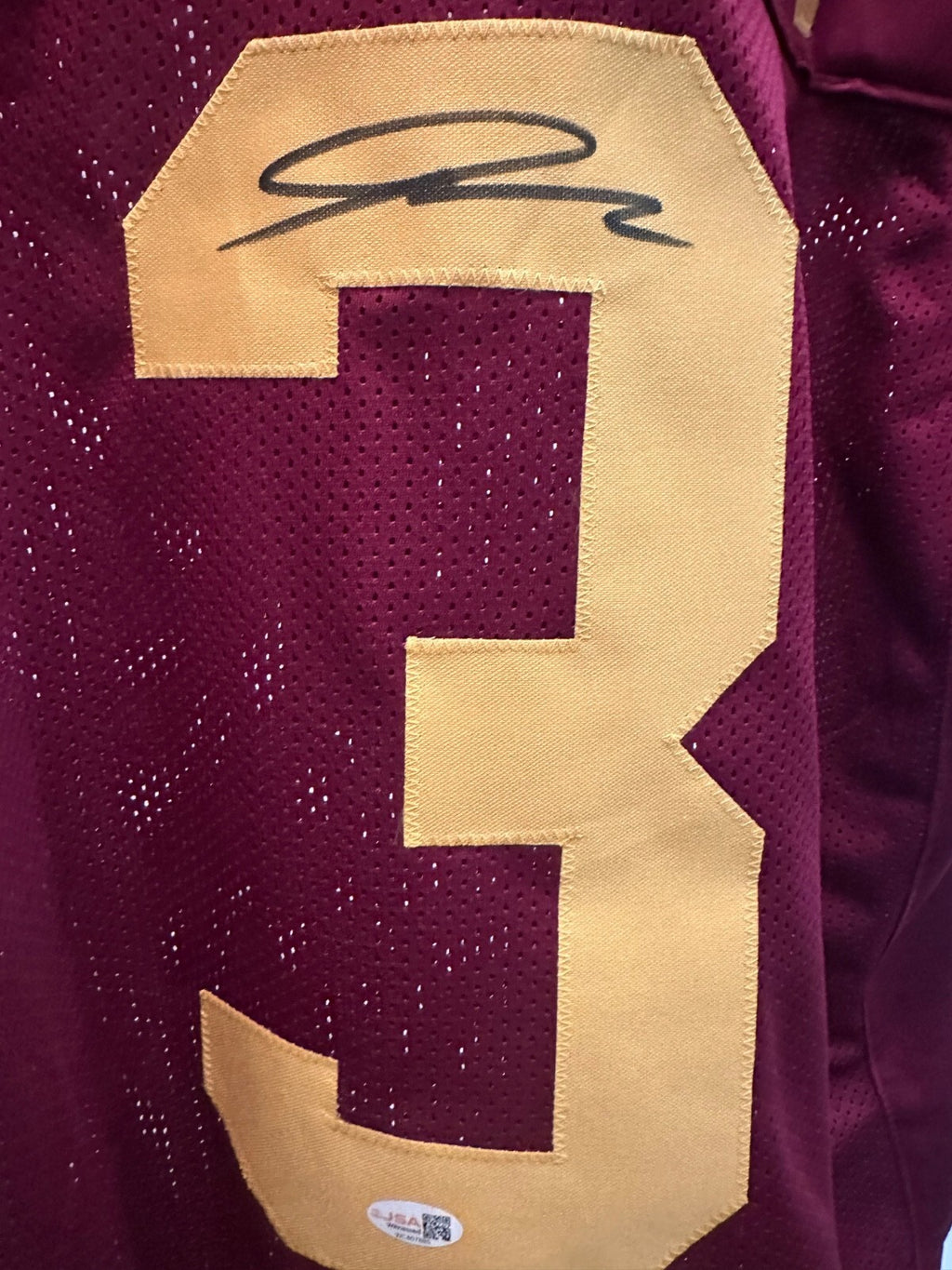 Jordan Addison Autographed USC Trojans Jersey – JSA Witnessed