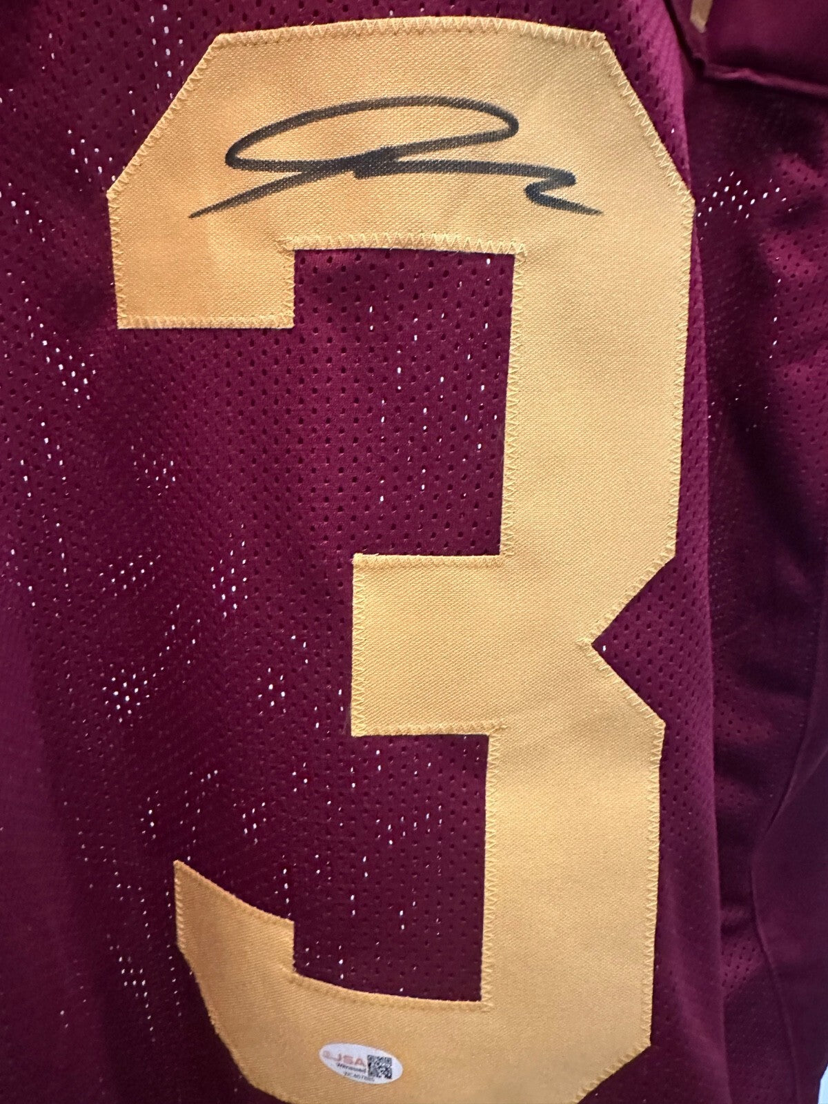 Jordan Addison Autographed USC Trojans Jersey – JSA Witnessed