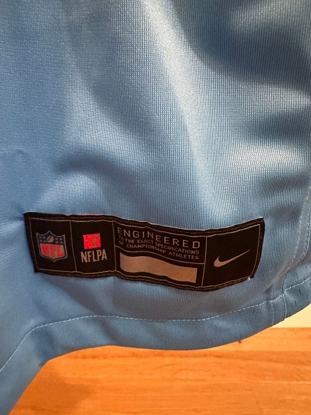 Will Levis Autographed Tennessee Titans Oilers Throwback Nike Elite #8 Jersey