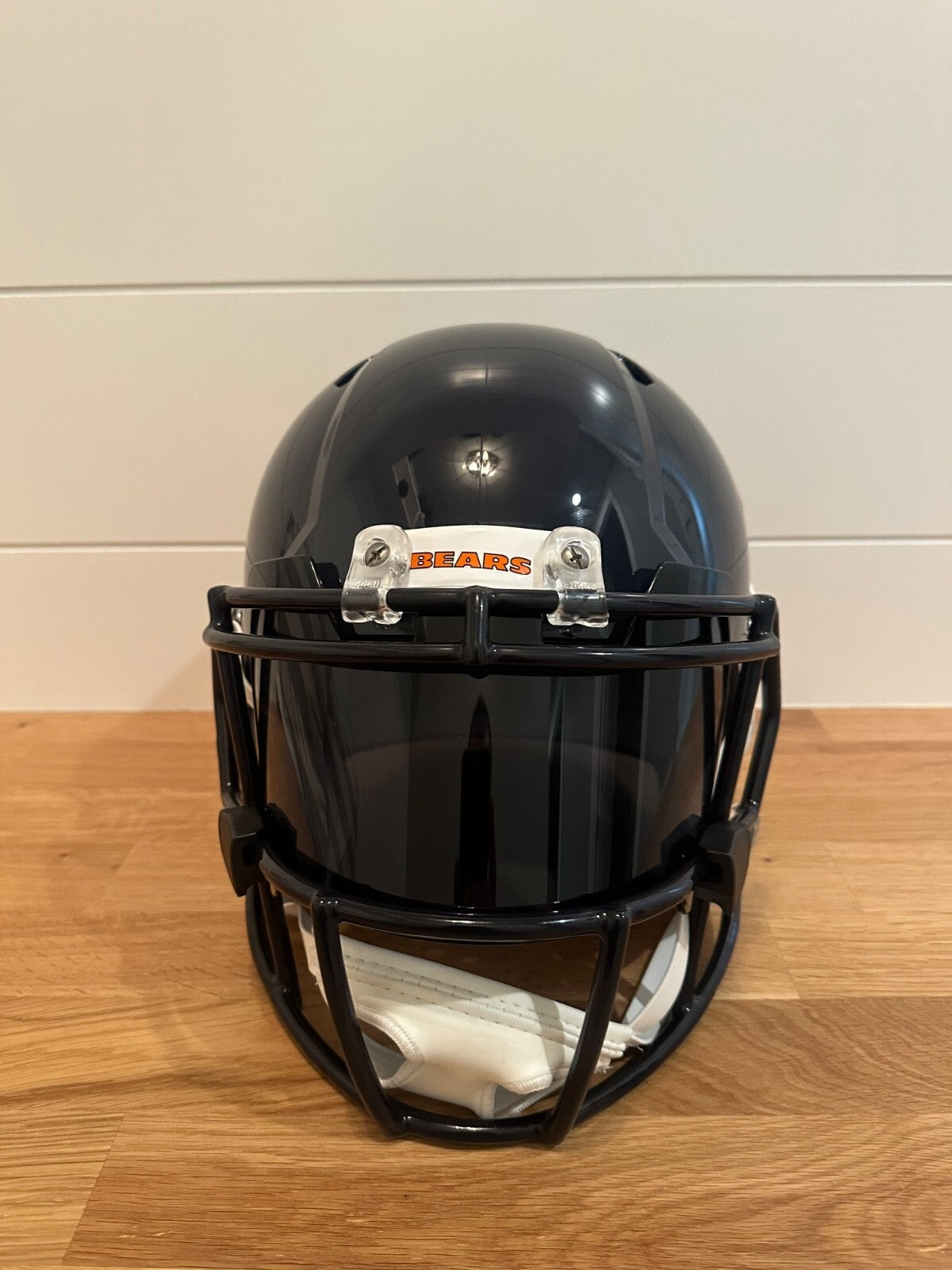 Kyle Monangai Signed Chicago Bears Full-Size Replica Helmet – JSA Witnessed