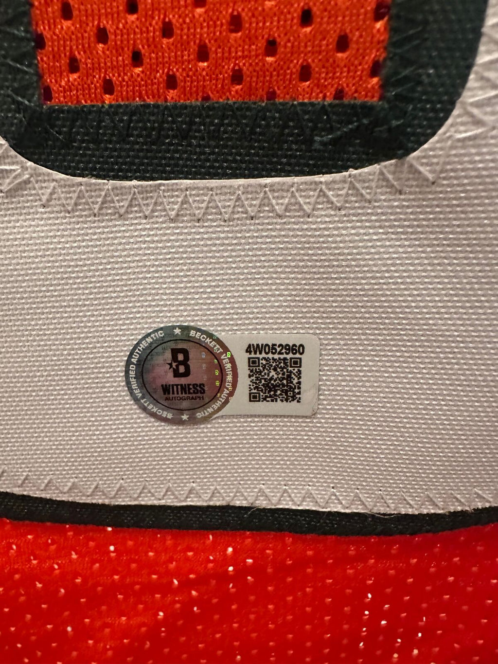Clinton Portis Signed Miami Hurricanes Jersey – Beckett Witnessed