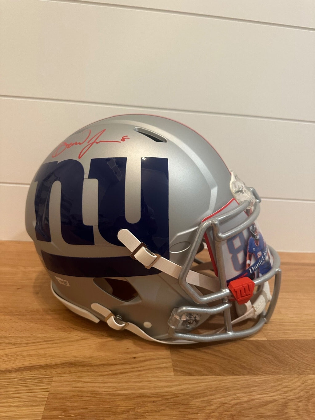 Daniel Jones Signed New York Giants Full-Size Authentic Helmet – Fanatics