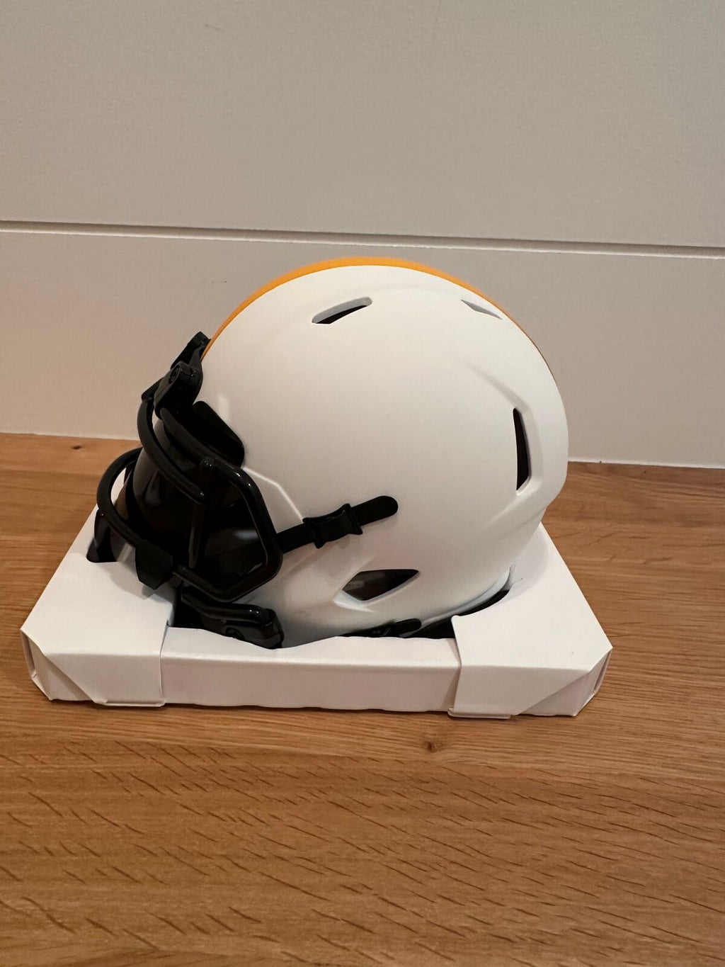 Pat Freiermuth Autographed Pittsburgh Steelers Lunar Eclipse Riddell Speed Mini-