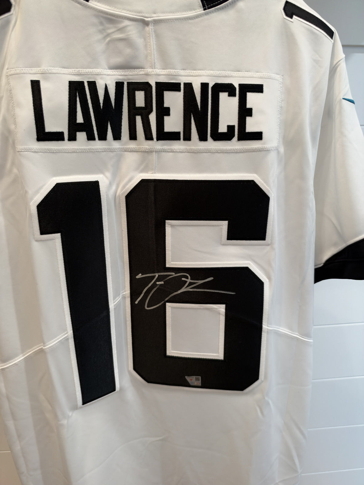 Trevor Lawrence Signed Jaguars Nike Limited Jersey White Large Fanatics