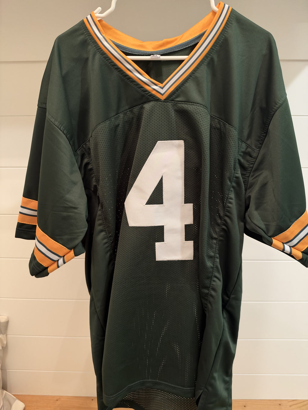 Brett Favre Signed Green Bay Packers Green Custom Jersey Beckett Radtke