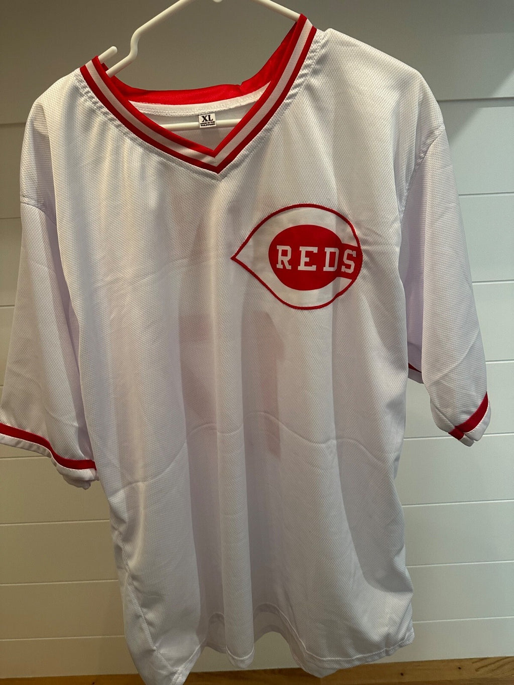 Chris Sabo Signed Cincinnati Reds #17 Jersey – Prime Time Authenticated – XL