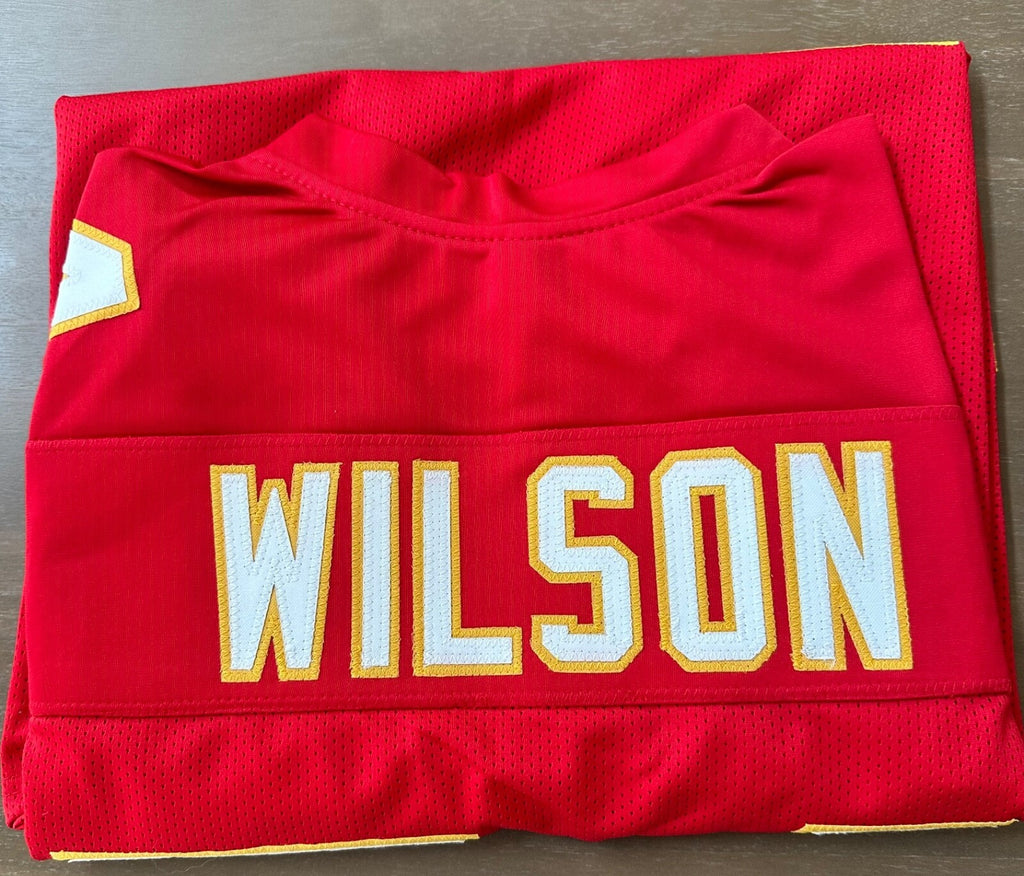 Damien Wilson autographed signed jersey NFL Kansas City Chiefs JSA COA