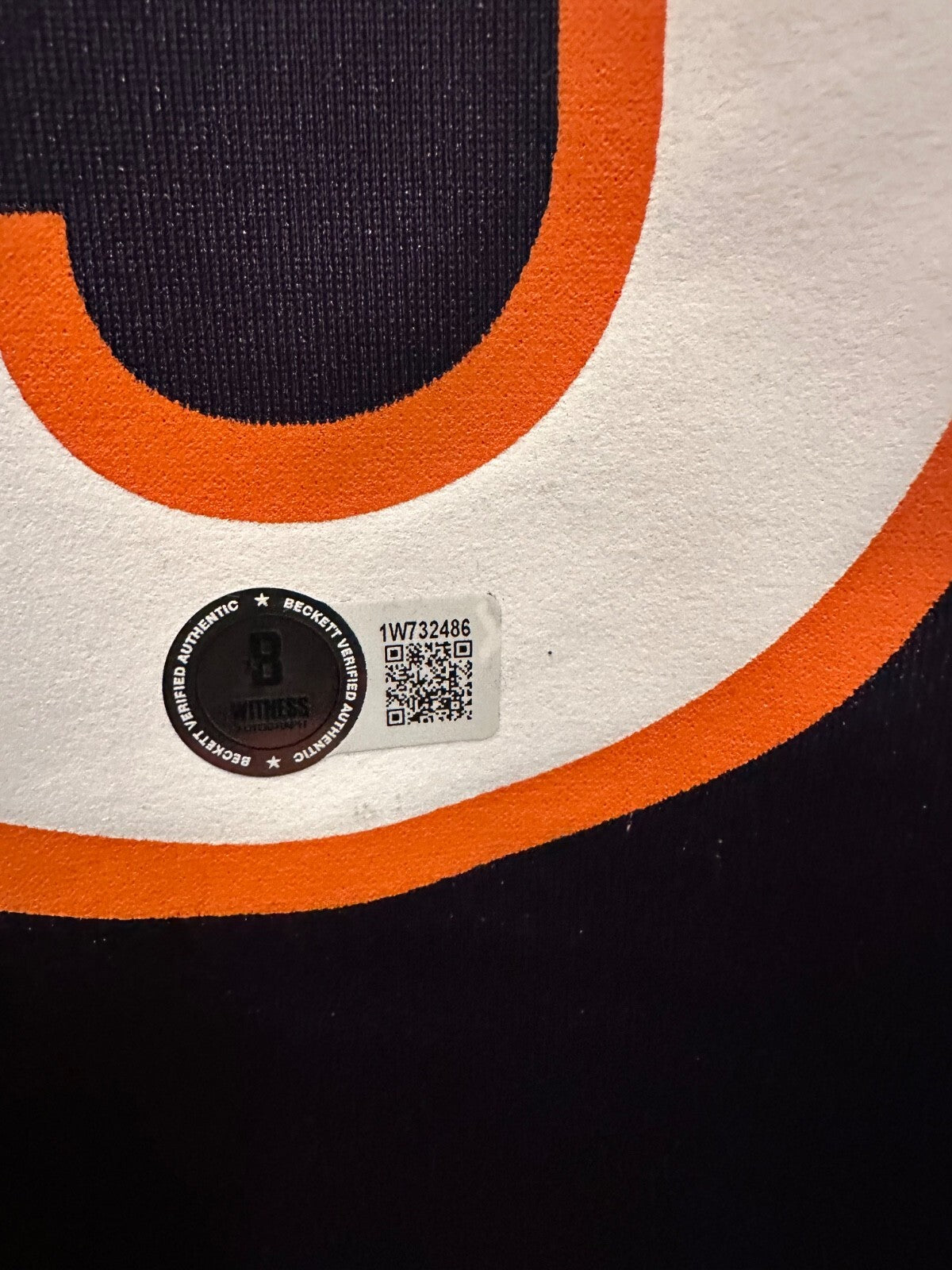Mike Singletary Signed Chicago Bears Nike Jersey HOF 98 – Beckett Witnessed