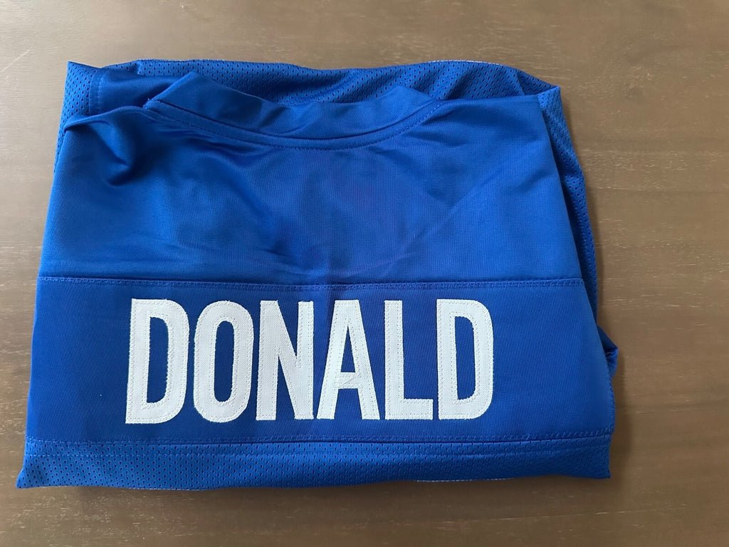 Aaron Donald Signed Los Angeles Rams #99 Blue Jersey – Beckett Witnessed