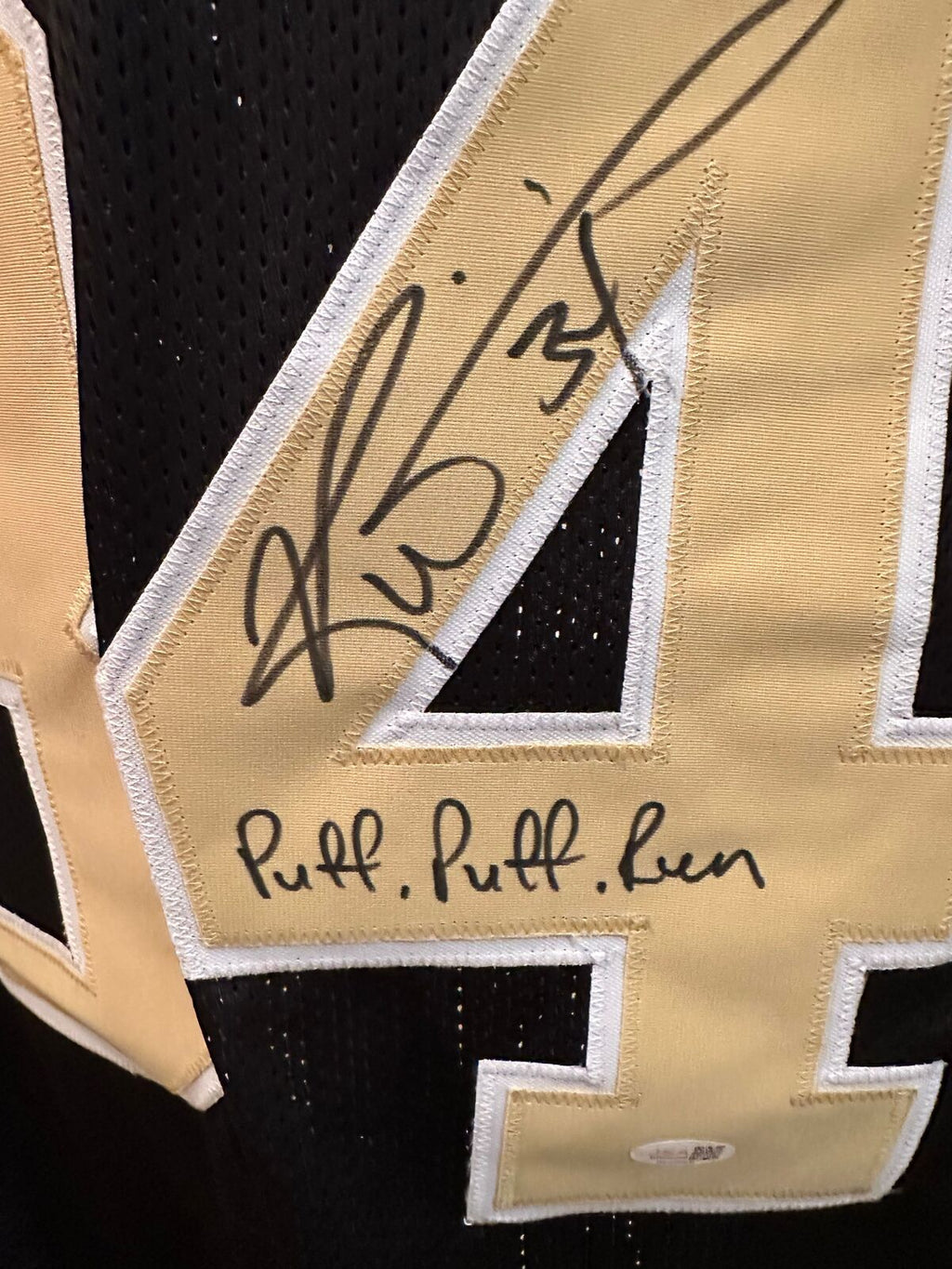 Ricky Williams Autographed New Orleans Saints Jersey w/ "Puff, Puff, Pass" Inscr