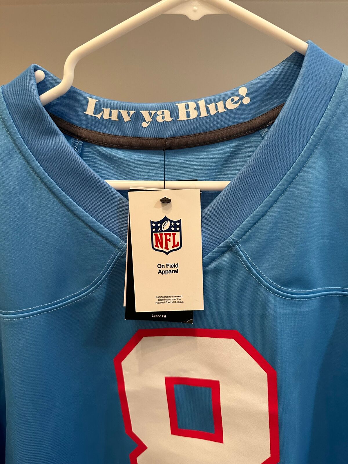 Will Levis Autographed Tennessee Titans Oilers Throwback Nike Elite #8 Jersey