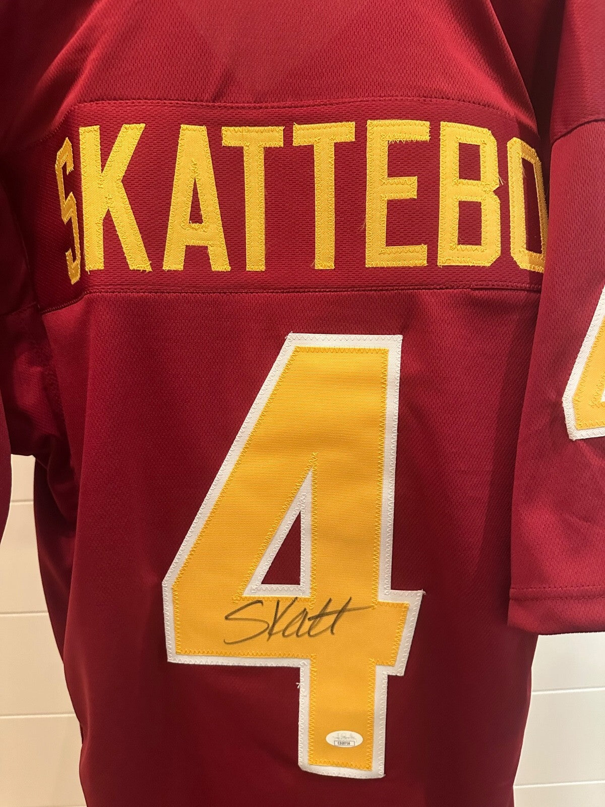 Cam Skattebo Signed Arizona State ASU Jersey – JSA Authenticated