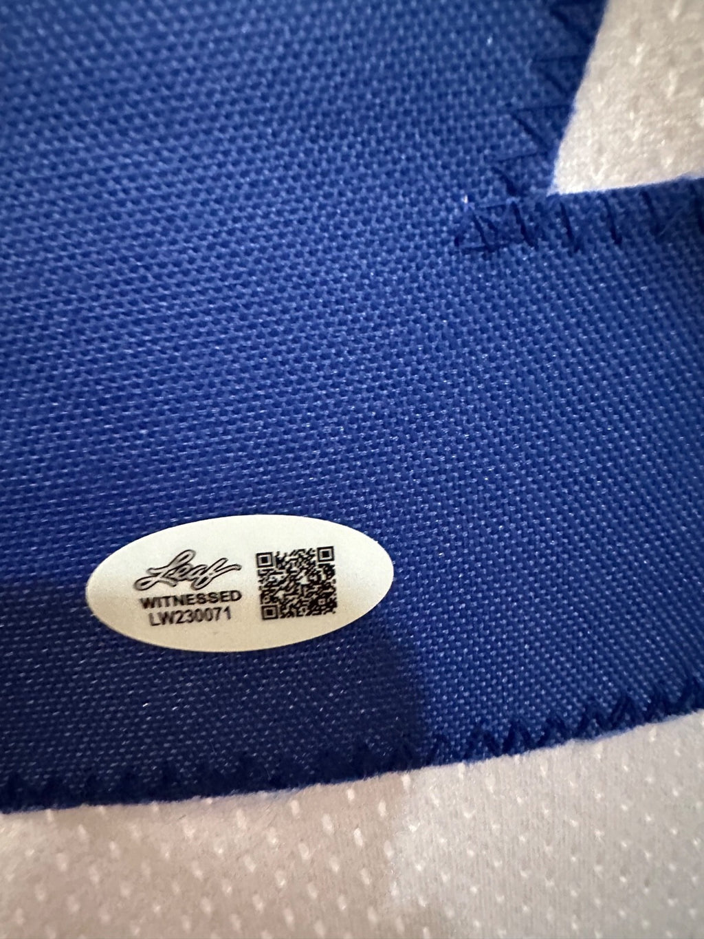 Trevon Diggs Signed Dallas Cowboys-Style #7 Jersey – Leaf Witnessed