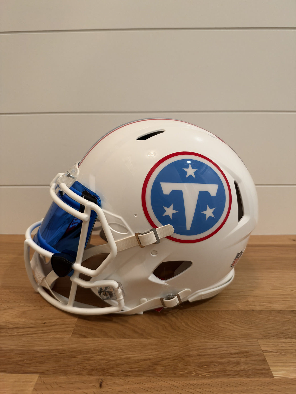 Carnell Tate Signed Titans Full Size Authentic Speed Helmet Fanatics Blue Visor
