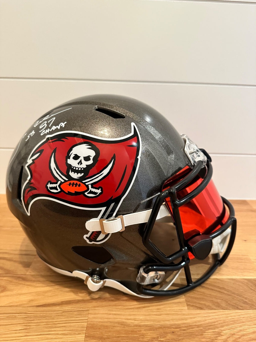 Jon Gruden Signed Buccaneers Eclipse Replica Helmet – Beckett Witnessed COA