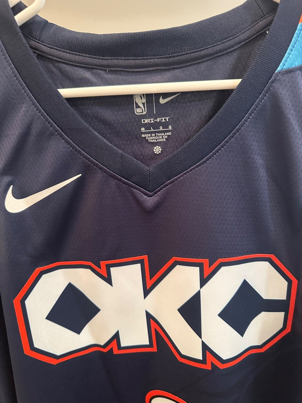 Jalen Williams Signed OKC Thunder Nike City Edition Jersey – PSA