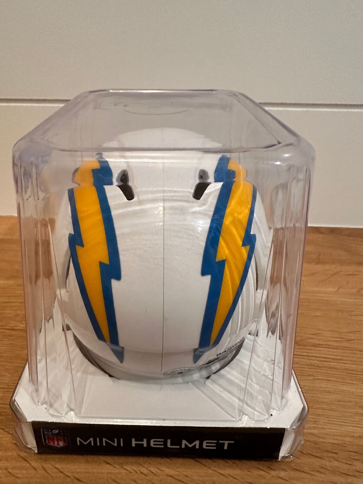 Austin Ekeler Signed Chargers Lunar Eclipse Mini Helmet — Beckett Witness COA