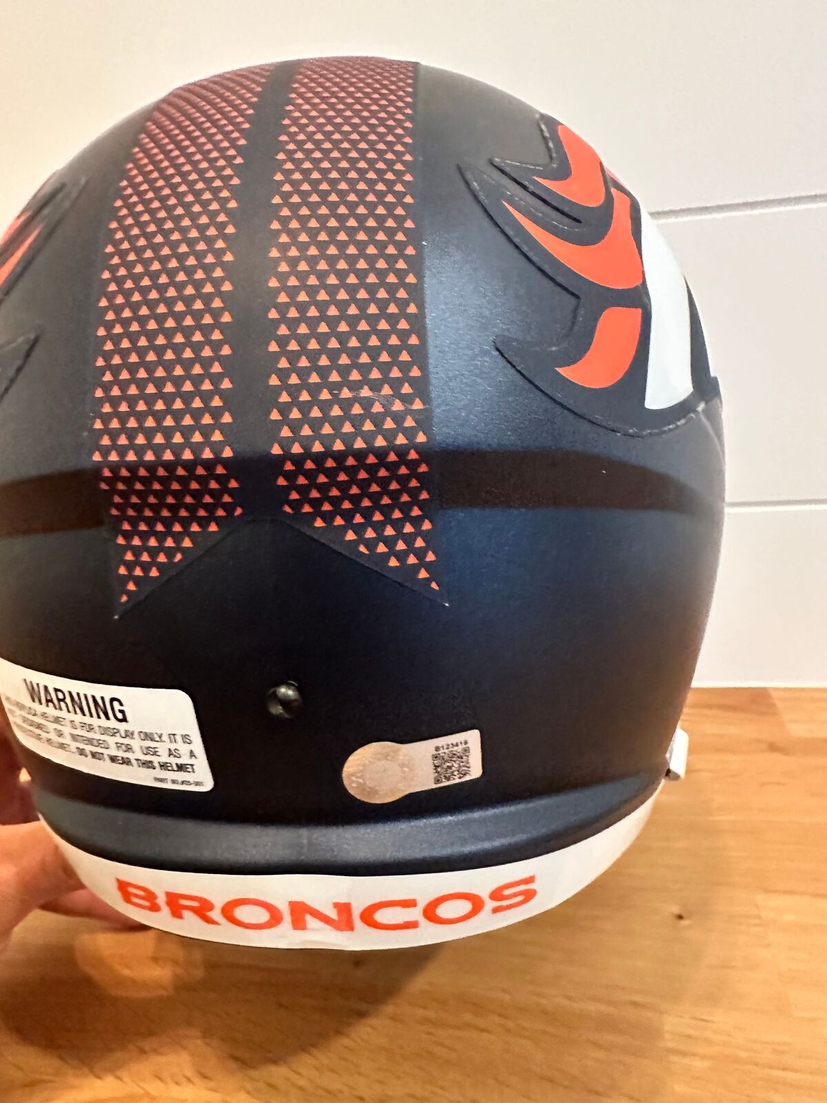Jake “The Snake” Plummer Signed Denver Broncos Full Size Speed Replica Helmet –
