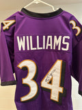 Ricky Williams Signed Baltimore Ravens #34 Jersey – JSA Witnessed