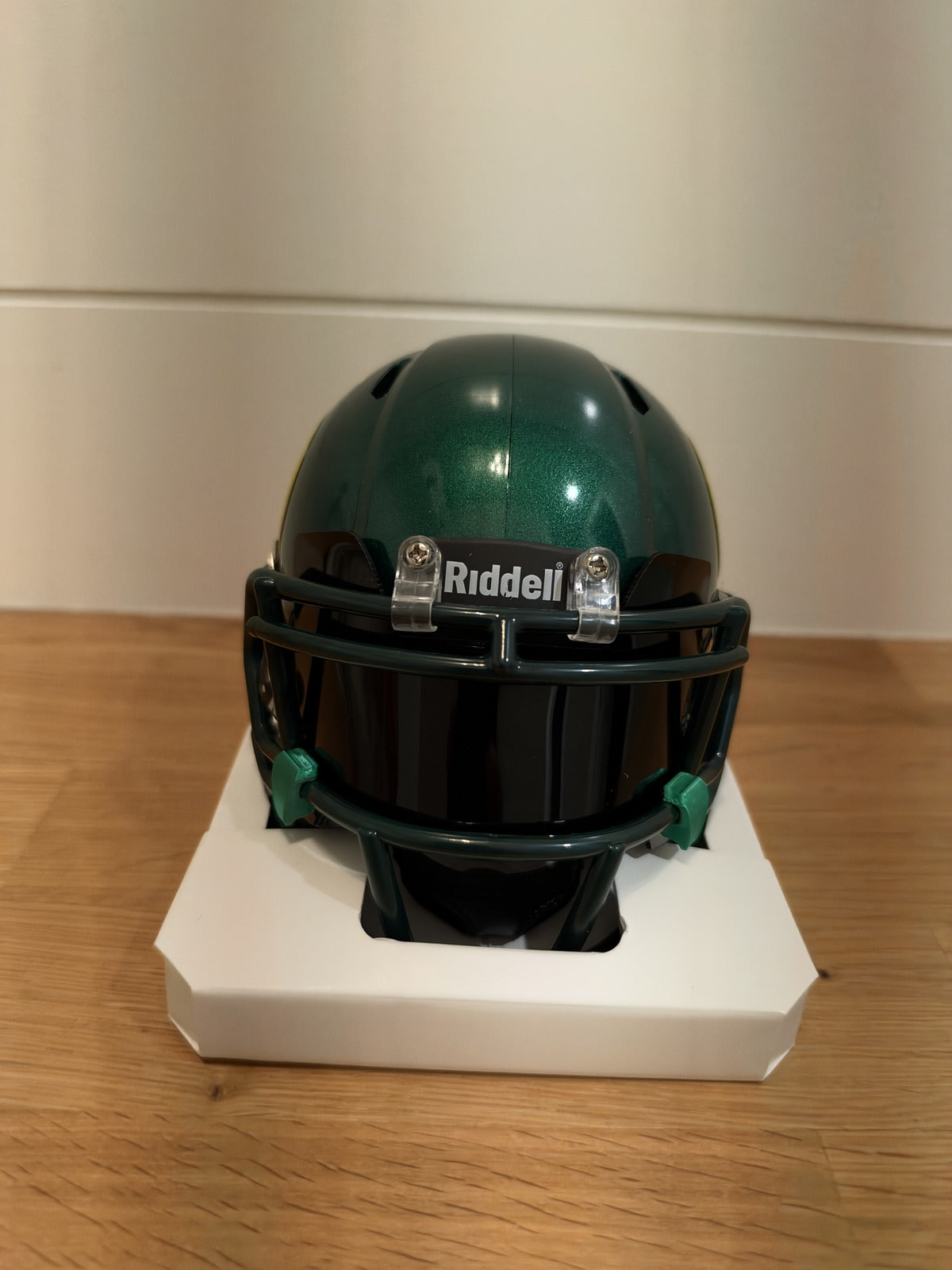 Dillon Gabriel Signed Oregon Ducks Green Speed Mini Helmet Visor Beckett