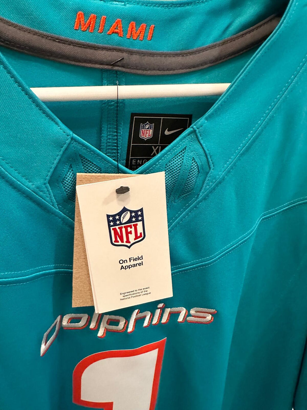 Tua Tagovailoa Signed Miami Dolphins Nike Limited Jersey XL – Fanatics