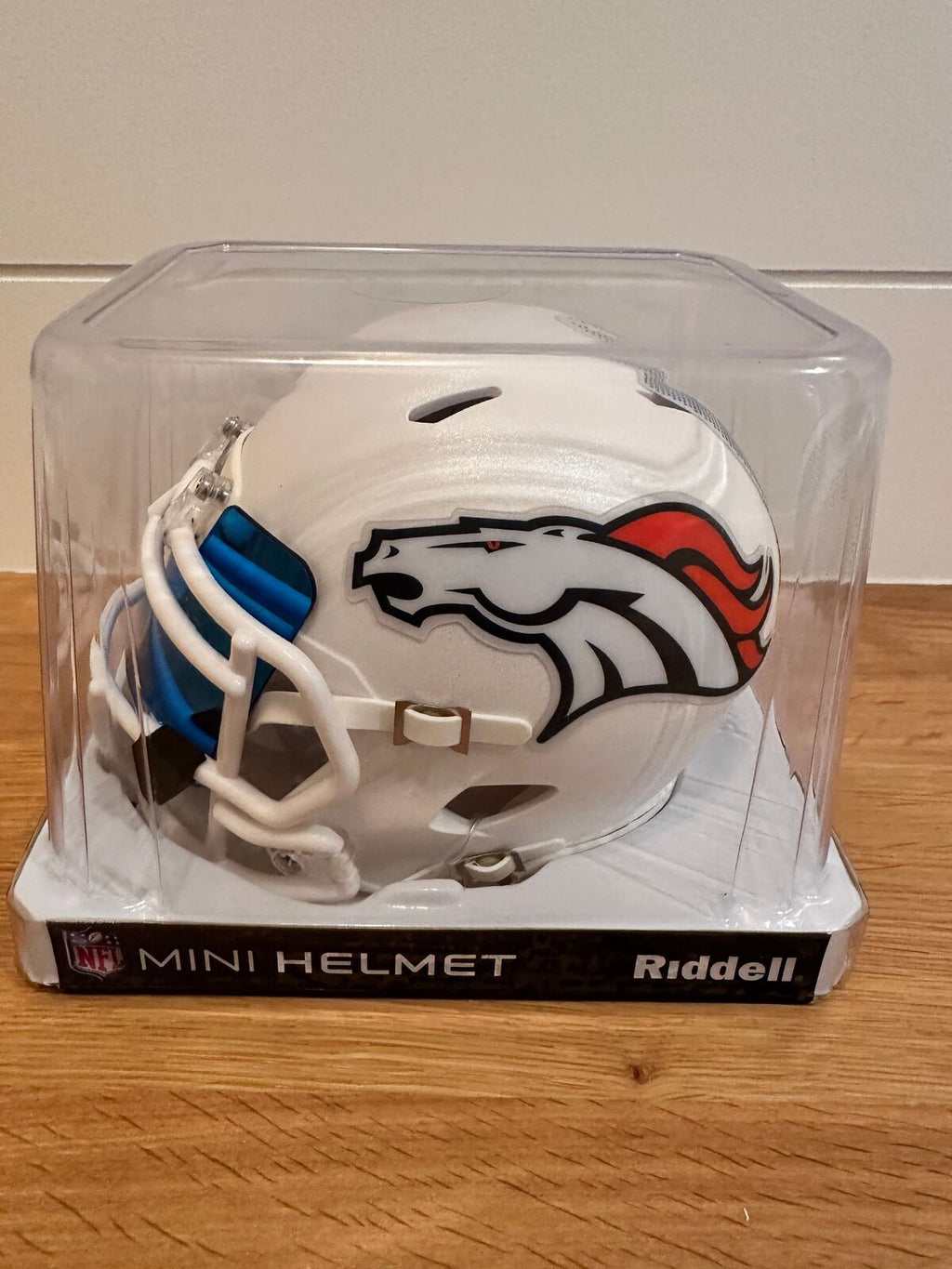 Steve Atwater Signed Broncos Mini Helmet JSA Witnessed HOF 20 WC113085