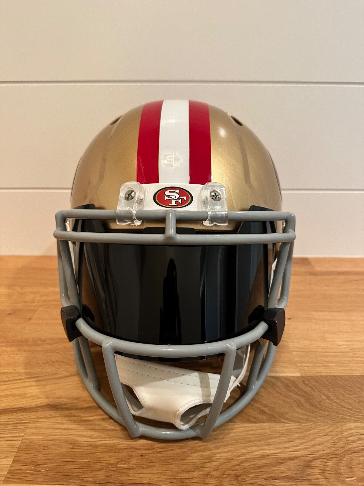 Trey Lance Signed San Francisco 49ers Full Size Helmet Beckett Witnessed COA