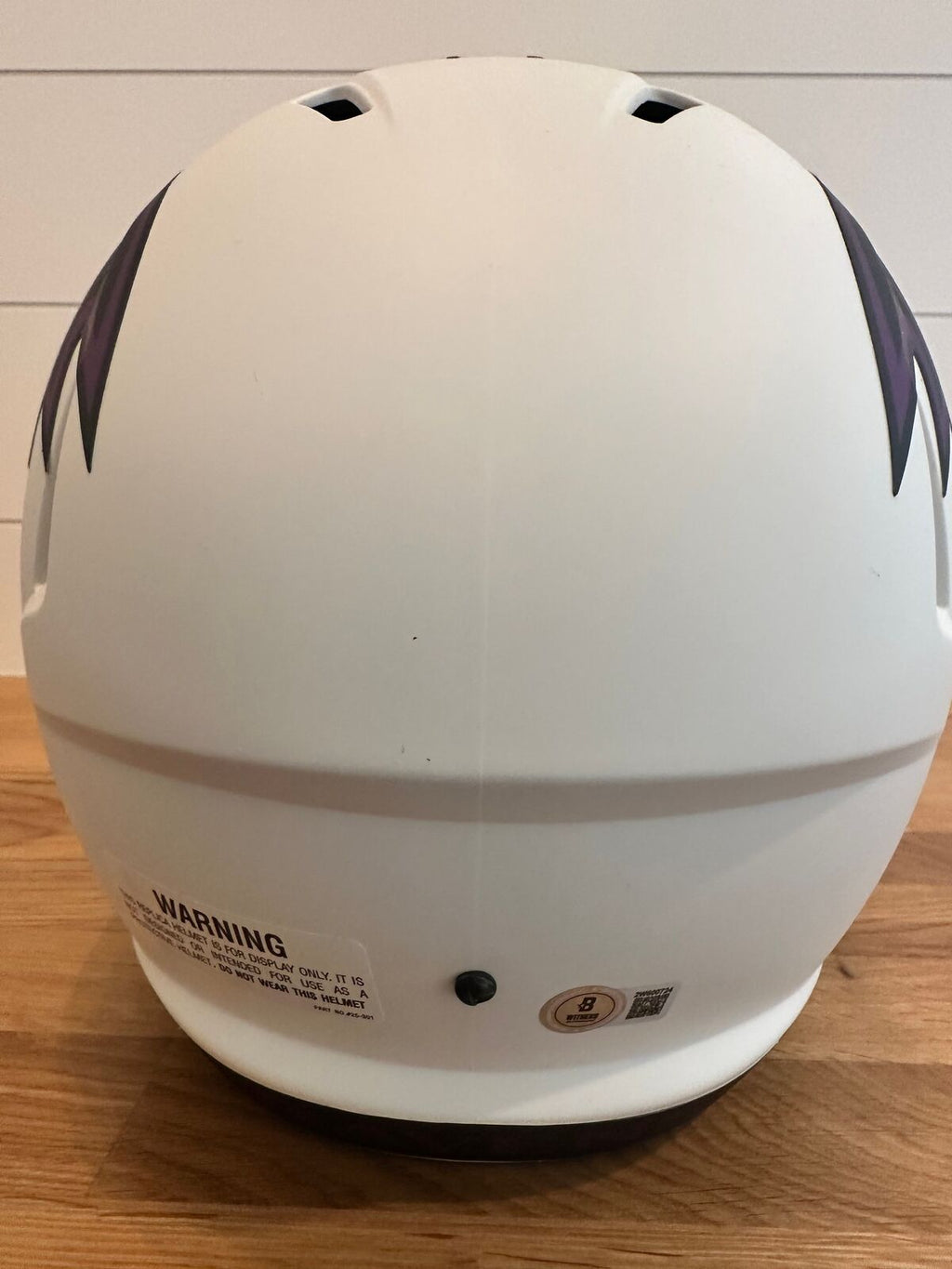 Rashod Bateman Signed Baltimore Ravens Alternate Full Size Speed Replica Helmet