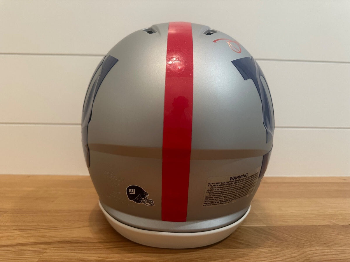 Daniel Jones Signed New York Giants Full-Size Authentic Helmet – Fanatics