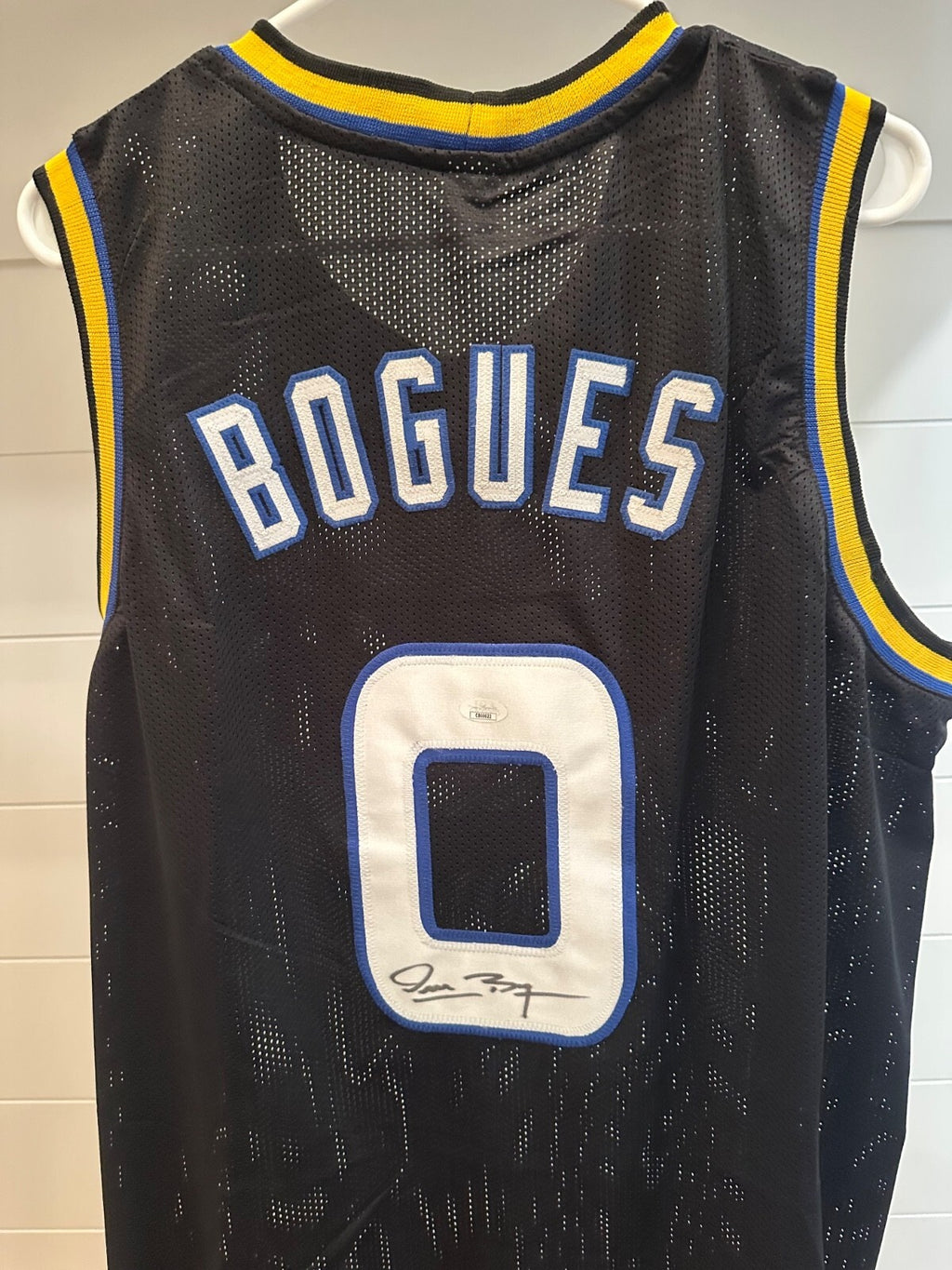 Muggsy Bogues Autographed Monstars Basketball Jersey – JSA Certified