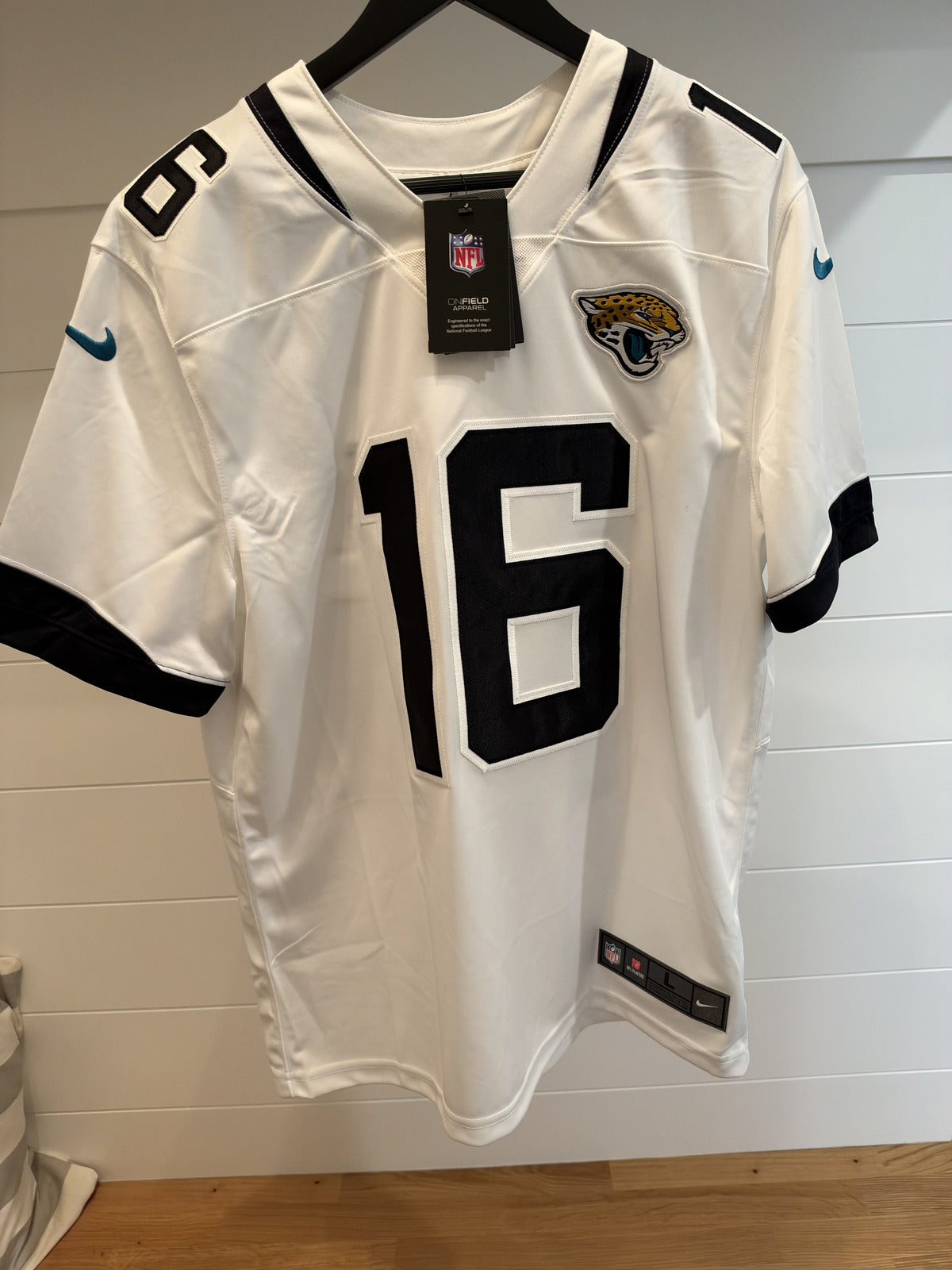 Trevor Lawrence Signed Jaguars Nike Limited Jersey White Large Fanatics