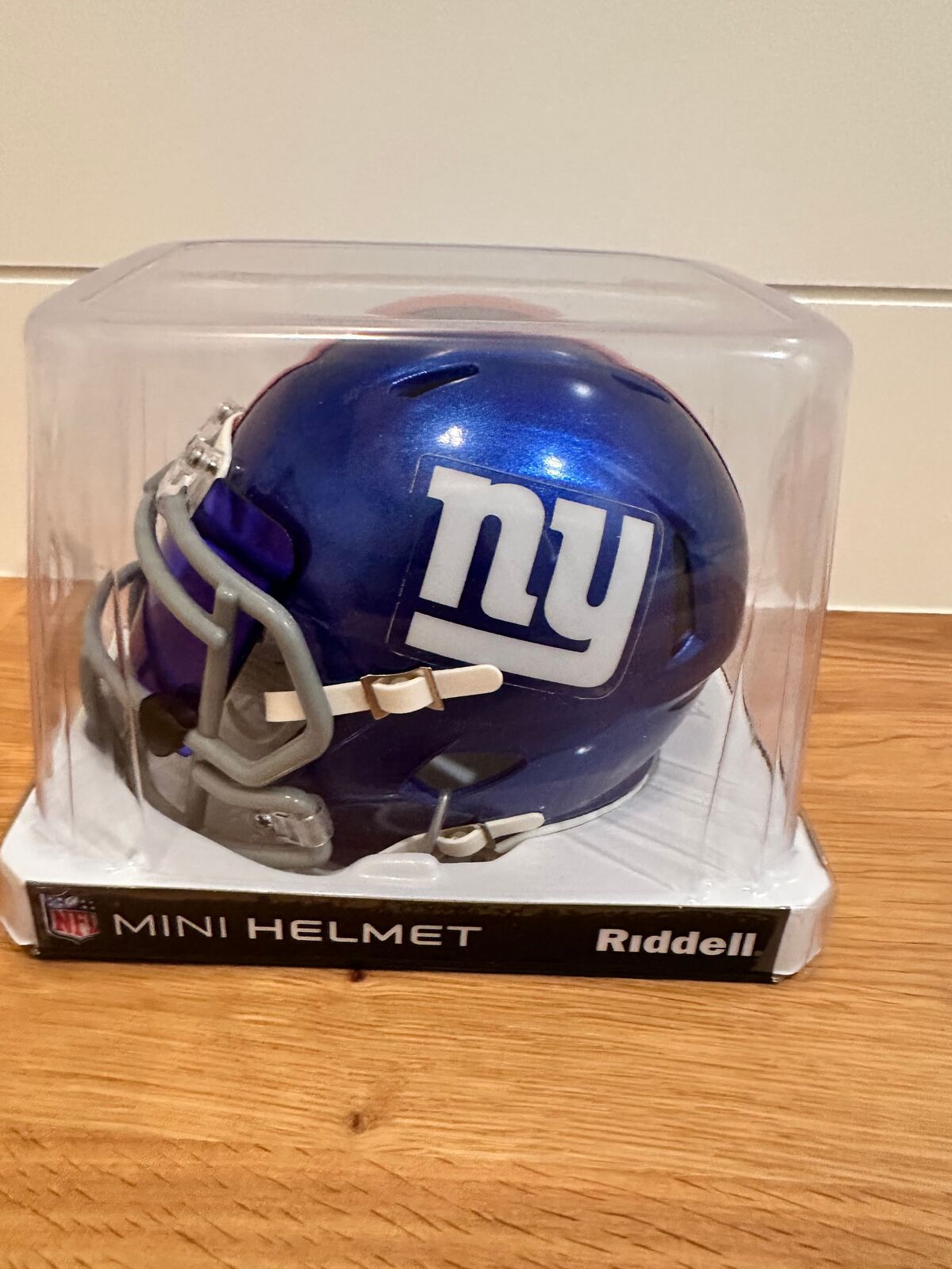 Antrel Rolle Signed New York Giants Mini Helmet with visor– Leaf Authenticated