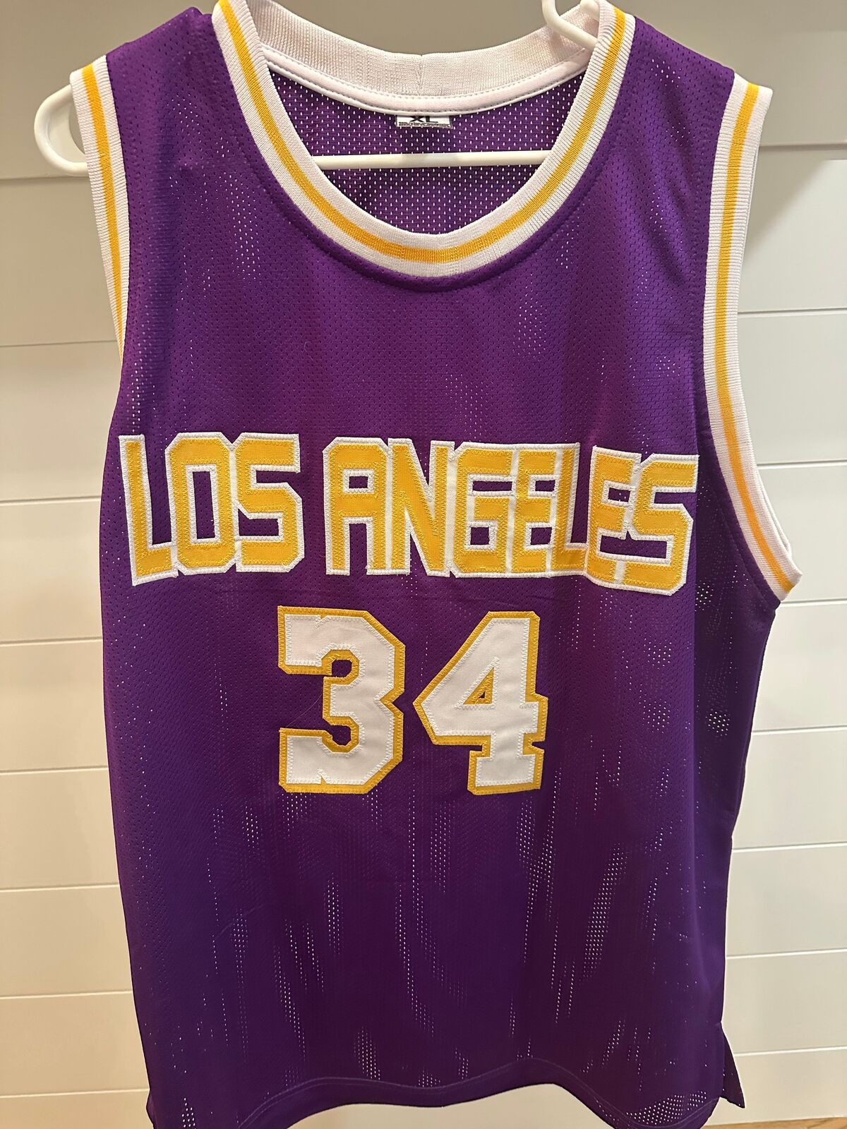 Shaquille O’Neal Signed Los Angeles Lakers #34 Purple Jersey – Prime Time COI
