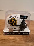 Pat Freiermuth Autographed Pittsburgh Steelers Lunar Eclipse Riddell Speed Mini-