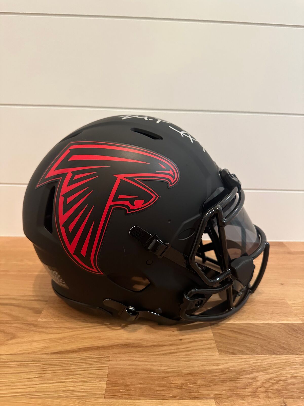 Michael Penix Jr. Signed Atlanta Falcons Eclipse Authentic Full-Size Helmet –