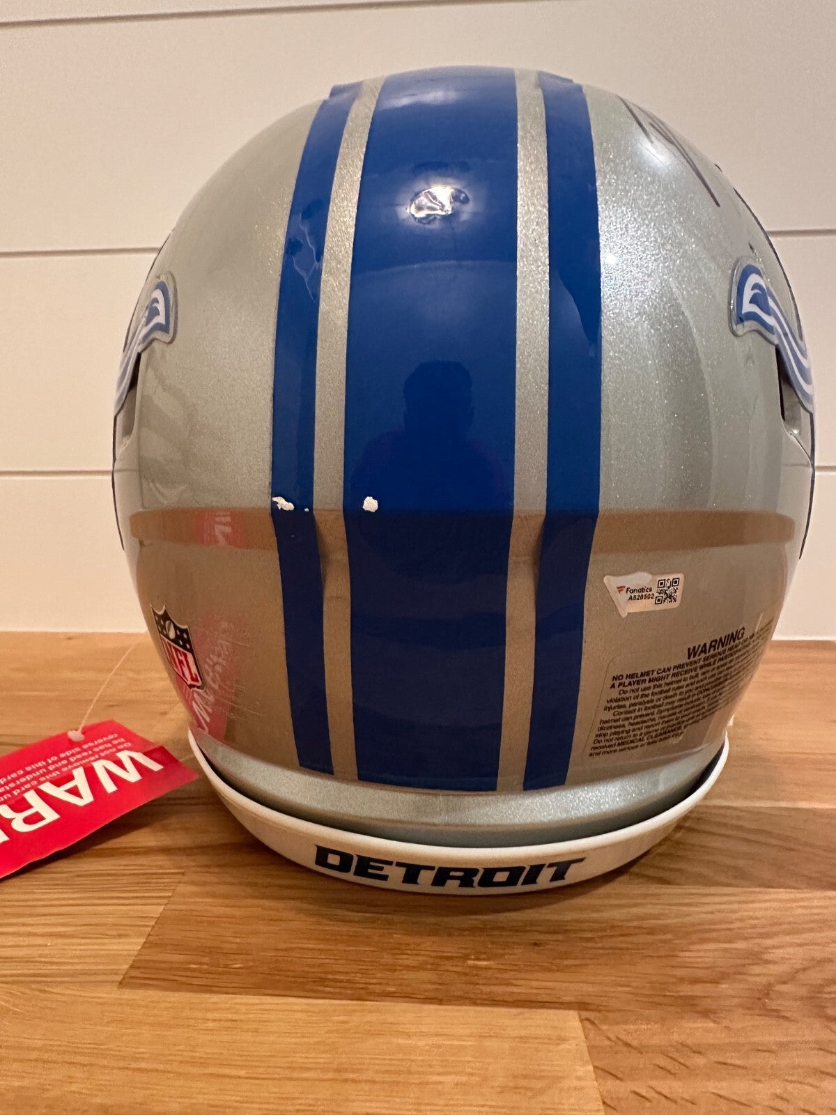 D’Andre Swift Signed Detroit Lions Full-Size Authentic Helmet – Fanatics