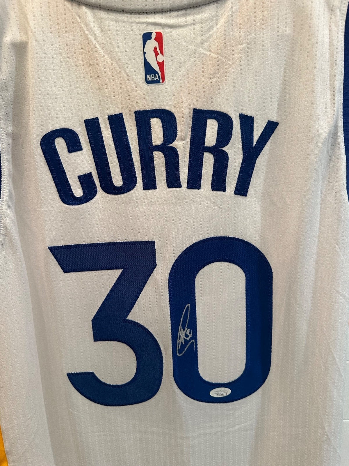 Stephen Curry Signed Golden State Warriors Adidas Swingman Jersey – JSA