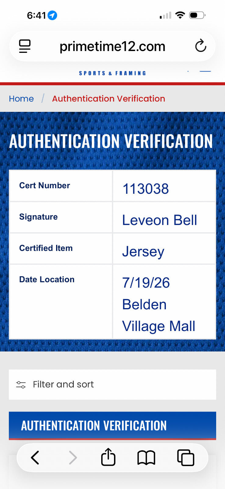 Le’Veon Bell Signed Pittsburgh #26 Bumblebee Jersey – Authenticated – XL
