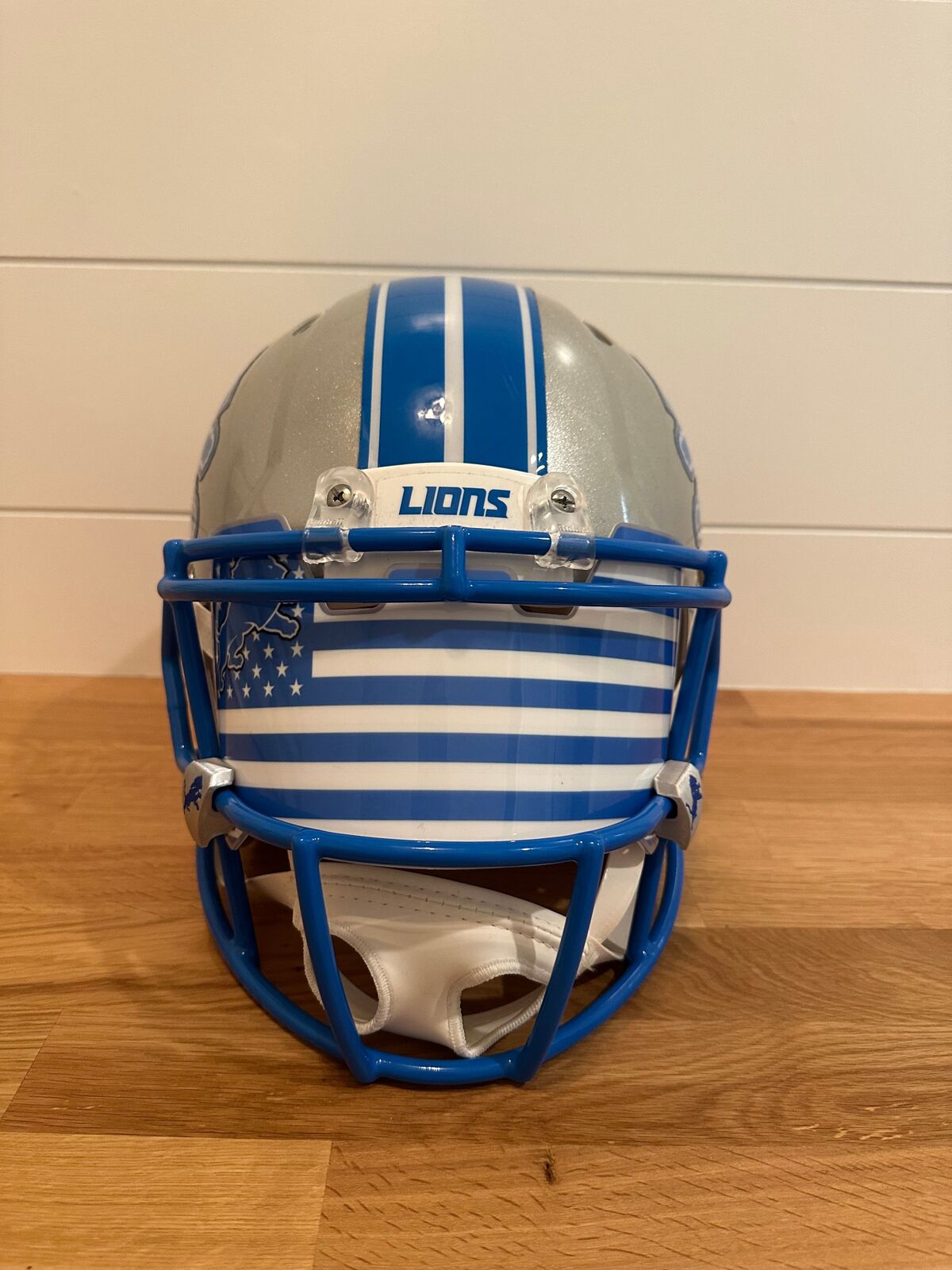 Sam LaPorta Signed Detroit Lions 2024 Full-Size Riddell Speed Authentic Helmet –