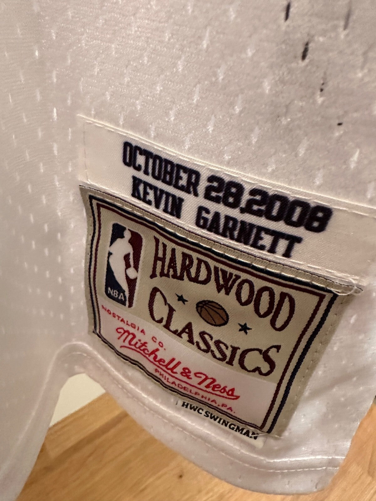 Kevin Garnett Signed Celtics Mitchell & Ness Jersey – JSA Witnessed