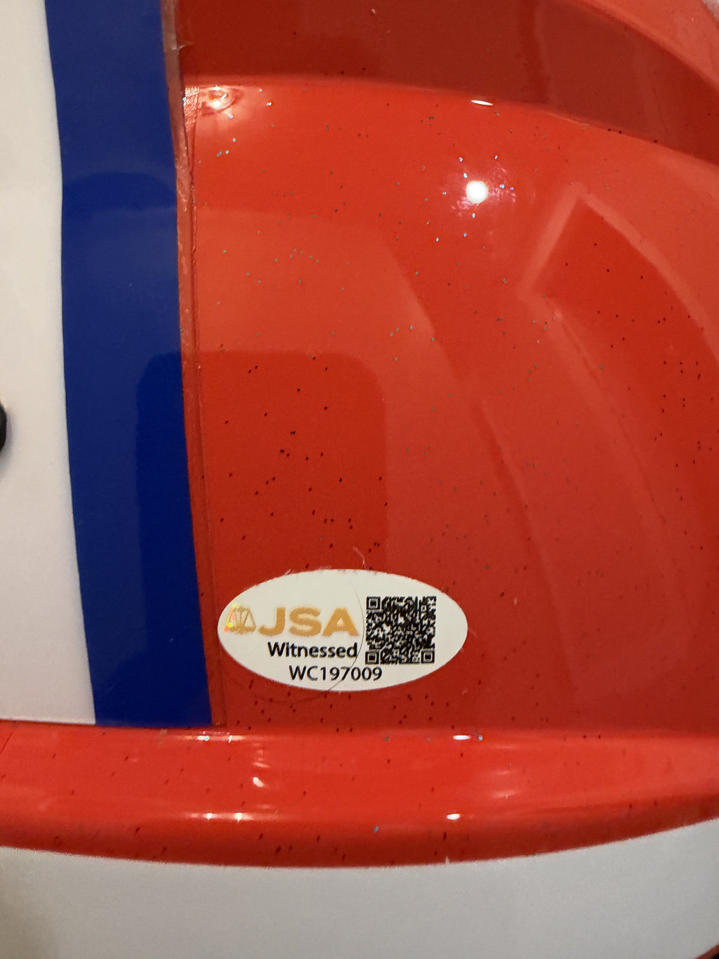 Jevon Kearse Signed Florida Gators Full Size Speed Replica Helmet JSA Blue Visor