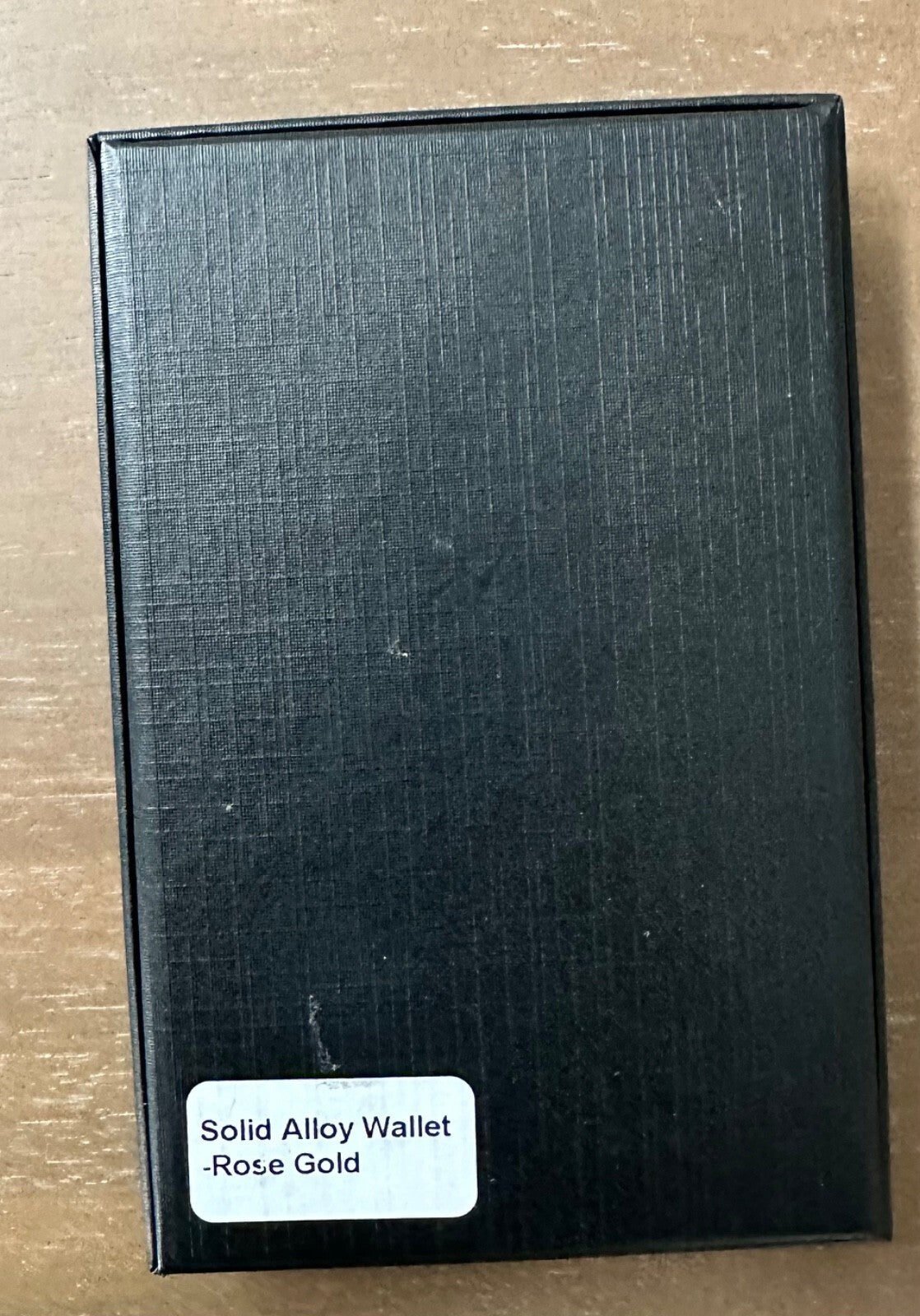 Avant New York RFID Blocking Minimalist Metal Wallet – Rose Gold -Brand New