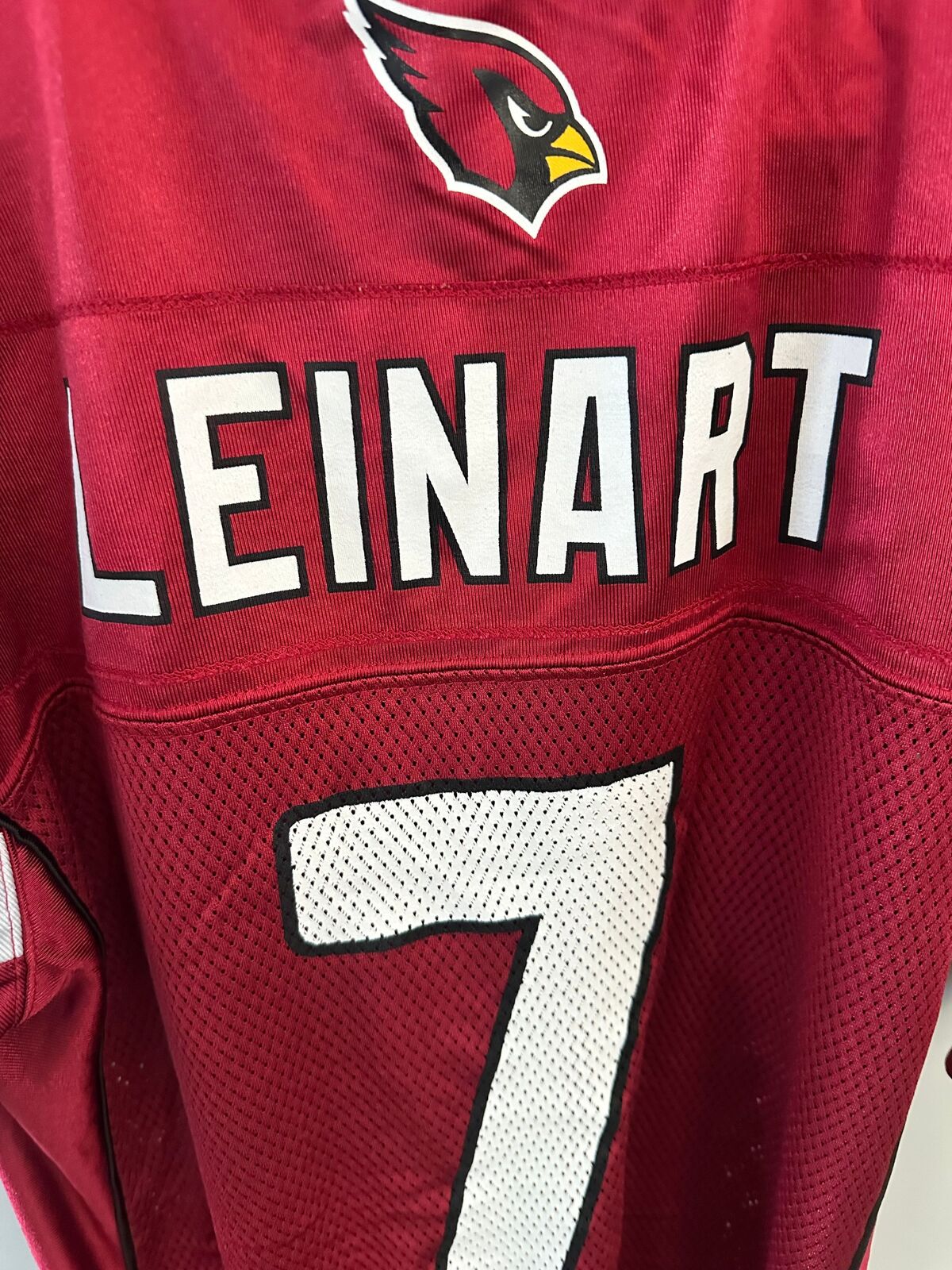 Matt Leinart Arizona Cardinals #7 Reebok NFL Equipment jersey.