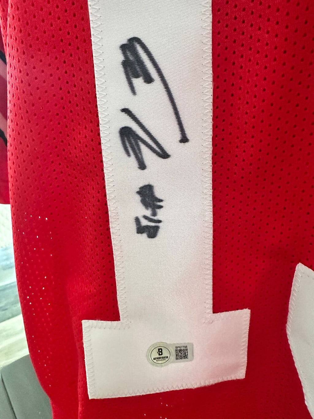 Eli Apple Signed Ohio State Jersey #13 – Beckett Authenticated